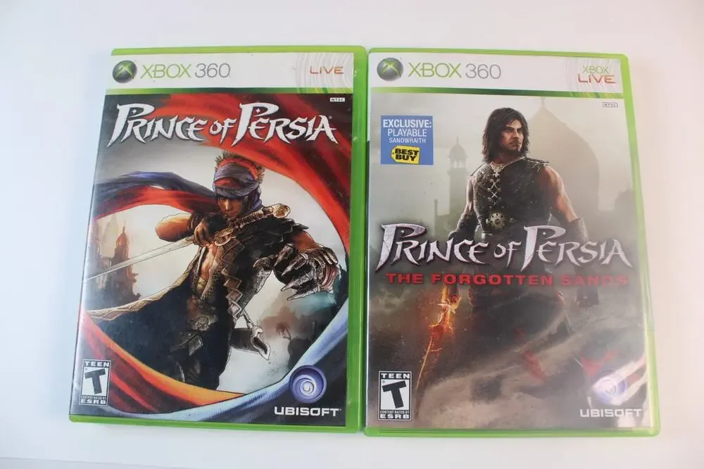 Prince of Persia Bundle: Prince of Persia and The Forgotten Sands (Xbox 360) CIB